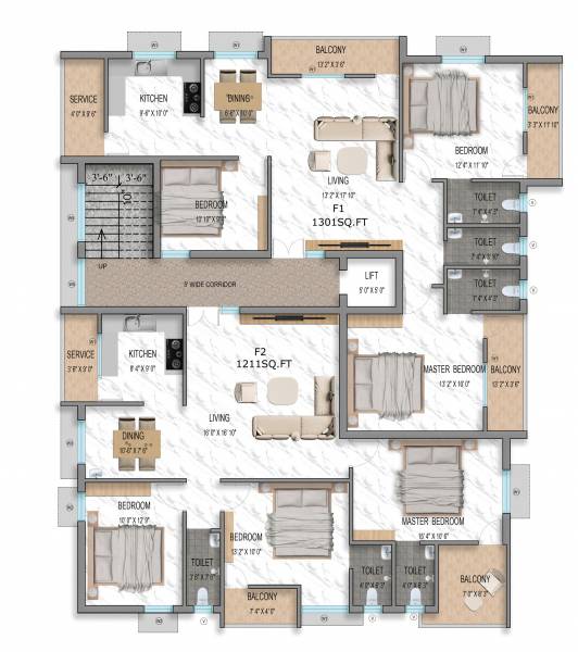  grand-thiran Grand Thiran Cluster Plan