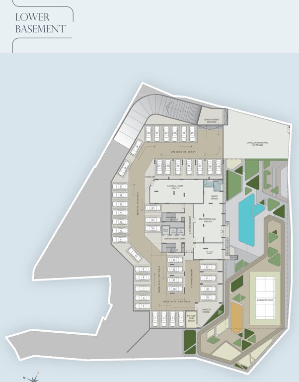  panorama Panorama Cluster Plan For Lower Basement 