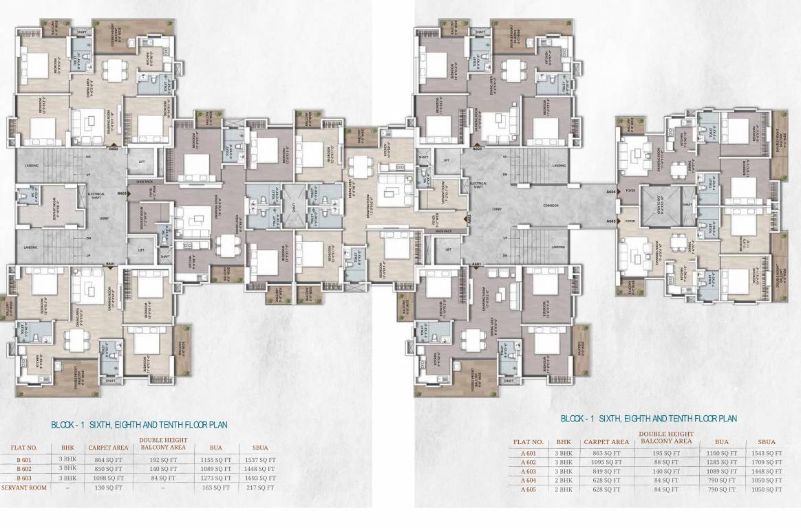  life 360 Tower Block A Cluster Plan