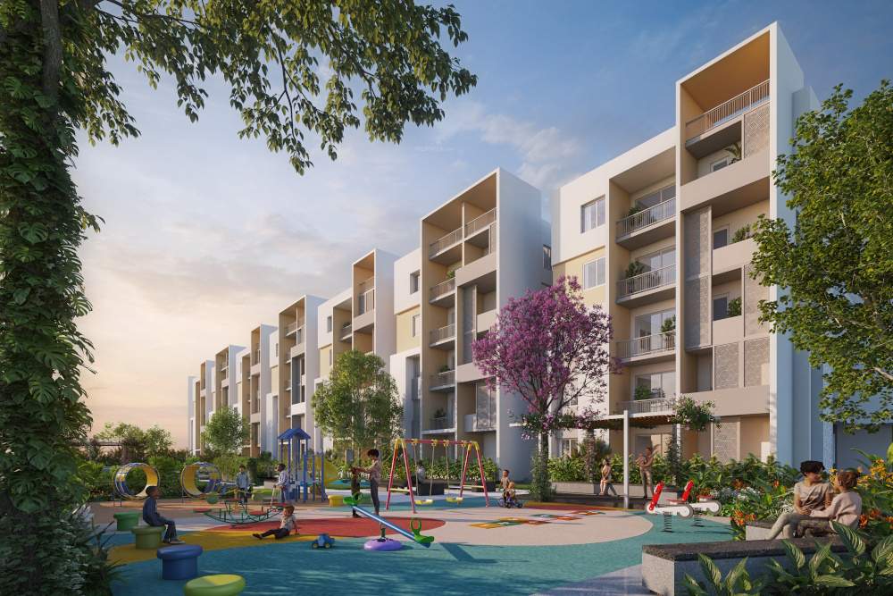 courtyard of life Children's play area