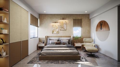  courtyard-of-life Bedroom