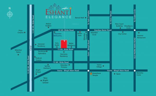 Location Plan eshanti-elegance-phase-2 Location Plan