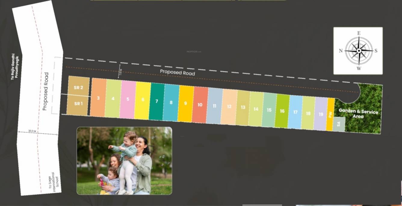 platinum estates Layout Plan