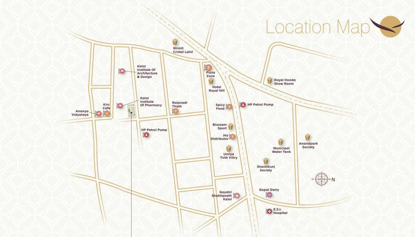  vihaan bungalows phase 2 Location Plan