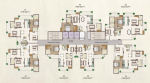  atharva Cluster Plan Sun 4 Typical Floor Plan