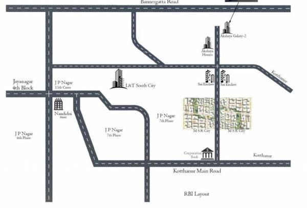  akshya-galaxy-2 Location Plan