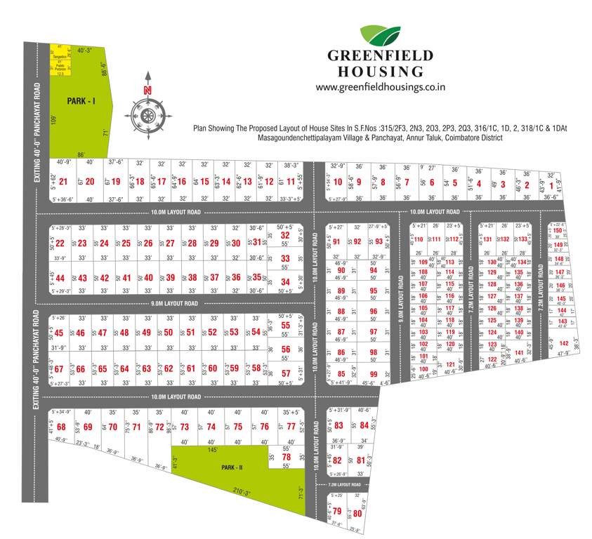  opal garden phase ii Master Plan