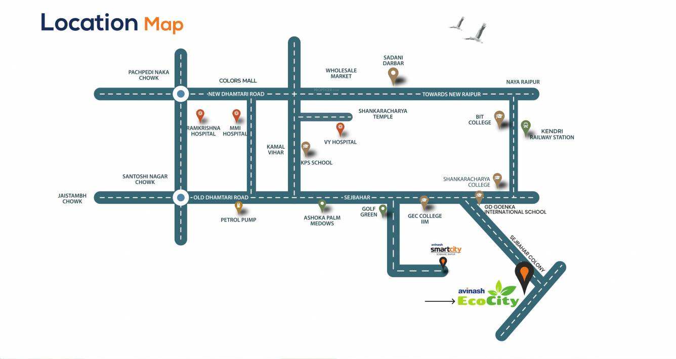 eco city Location Plan