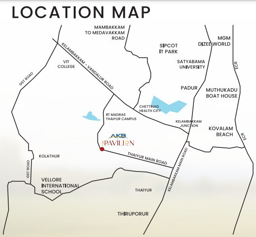  pavilion Location Plan