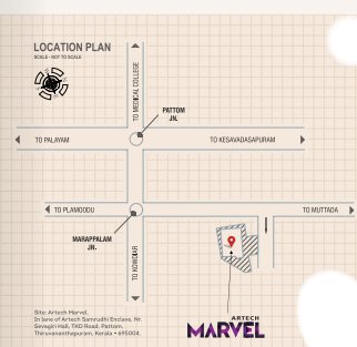 marvel Location Plan