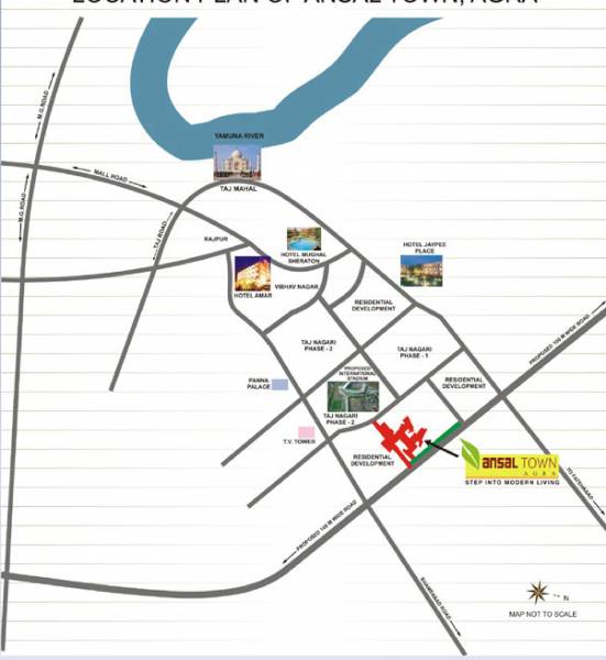 Location Plan town-agra-phase-2 Location Plan