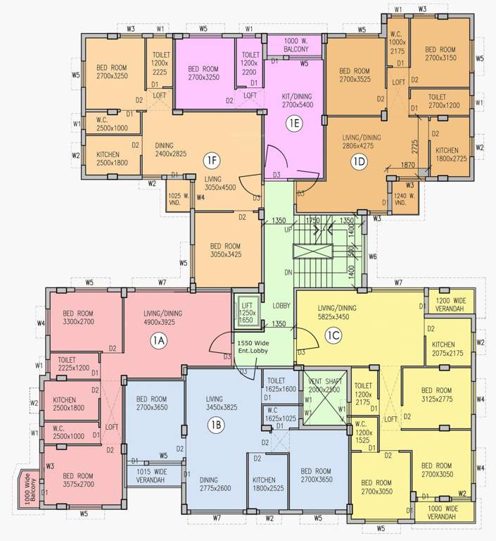  ujaan prakriti Ujaan Prakriti Block 1 Cluster Plan