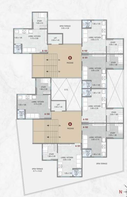  heights phase 2 Shivam Heights Cluster Plan