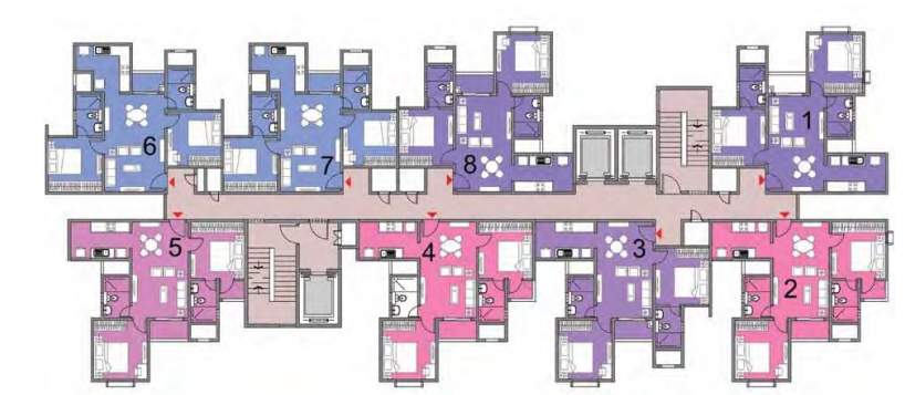  finsbury park Tower 12 Cluster Plan Building 3B Tower 12 For Typical Floor Plan
