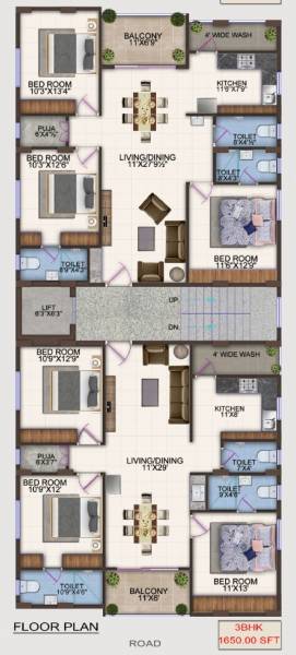  sri-tirumala-bliss Cluster Plan