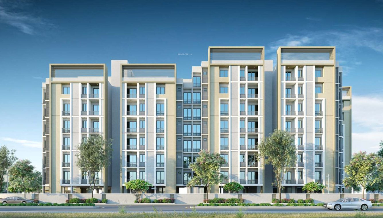 bhavan residency tower a to d Elevation