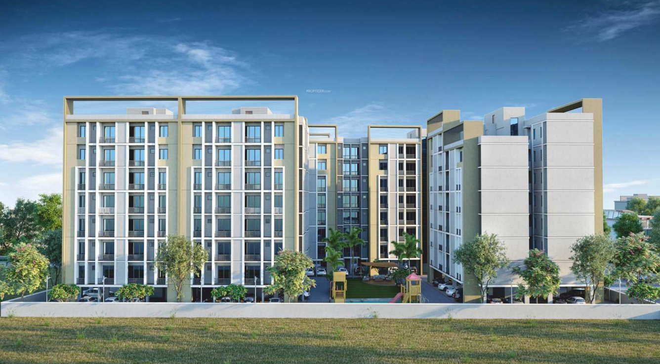 bhavan residency tower a to d Elevation