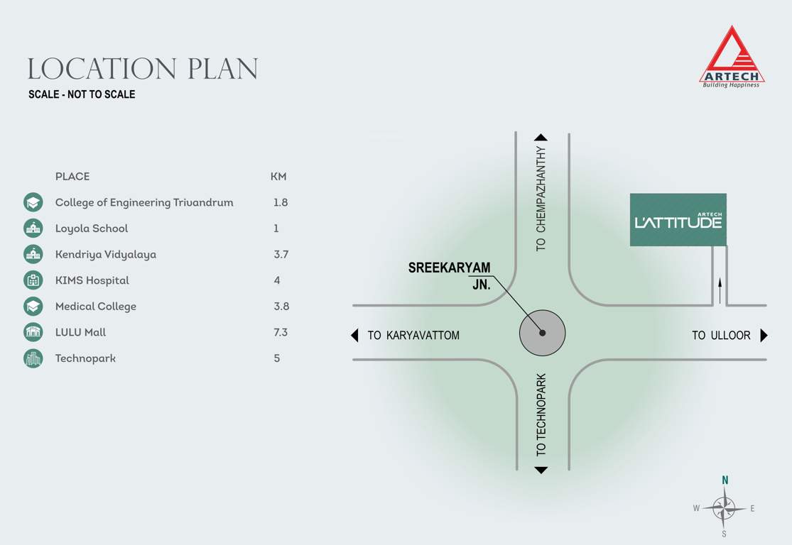  lattitude Location Plan