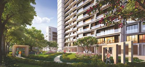  lifestyle-towers Landscape Garden and Tree Planting