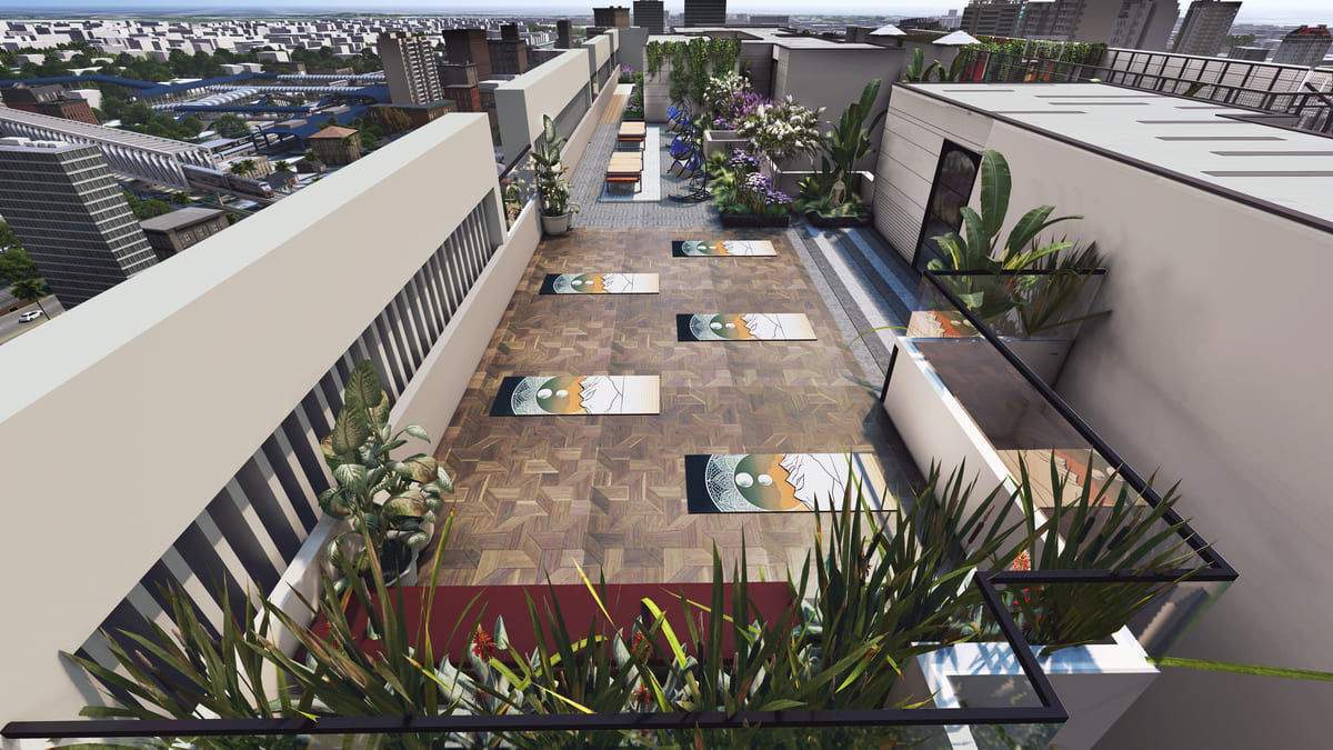  asrava Yoga/ Meditation Area