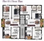 BLOCK 8A Cluster Plan  vibrant BLOCK 8A Cluster Plan