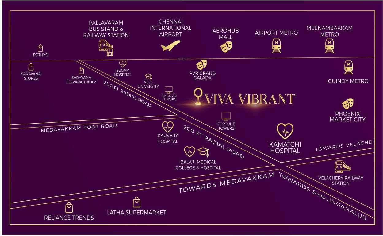  vibrant Location Plan