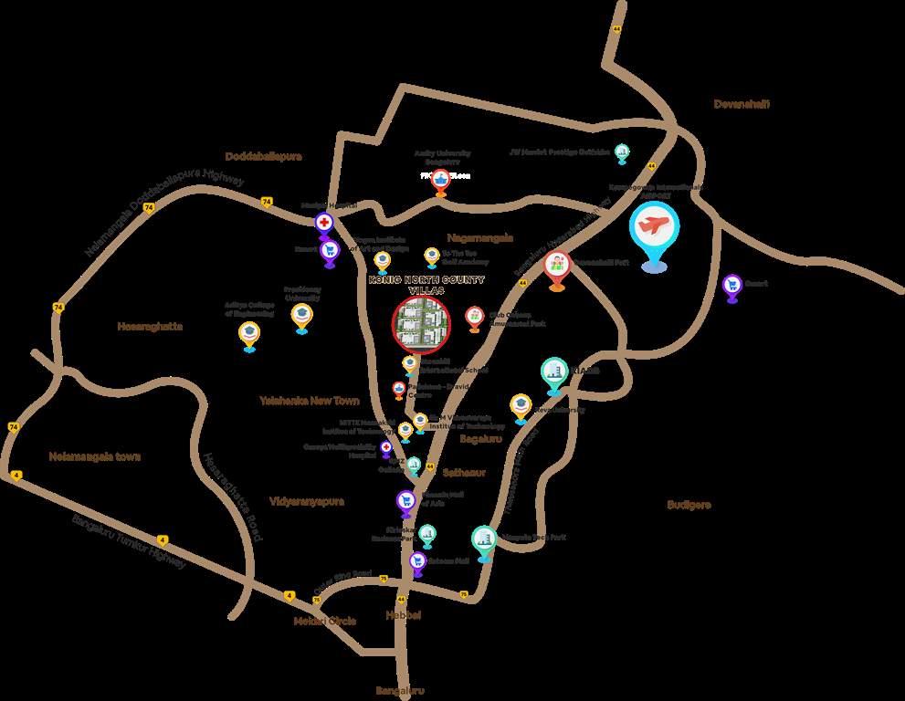  north county Location Plan