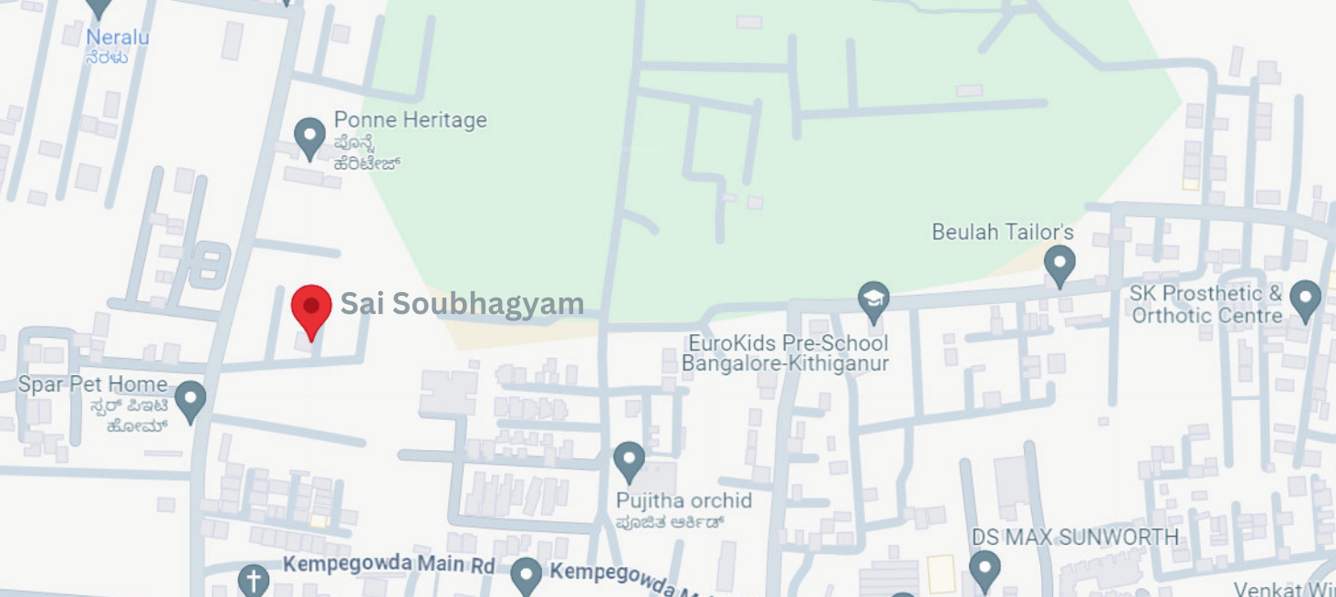  sai soubhagyam Location Plan