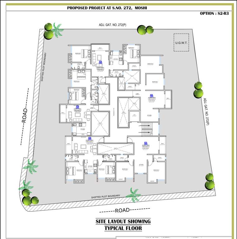  mithila Mithila Cluster Plan for Typical Floor
