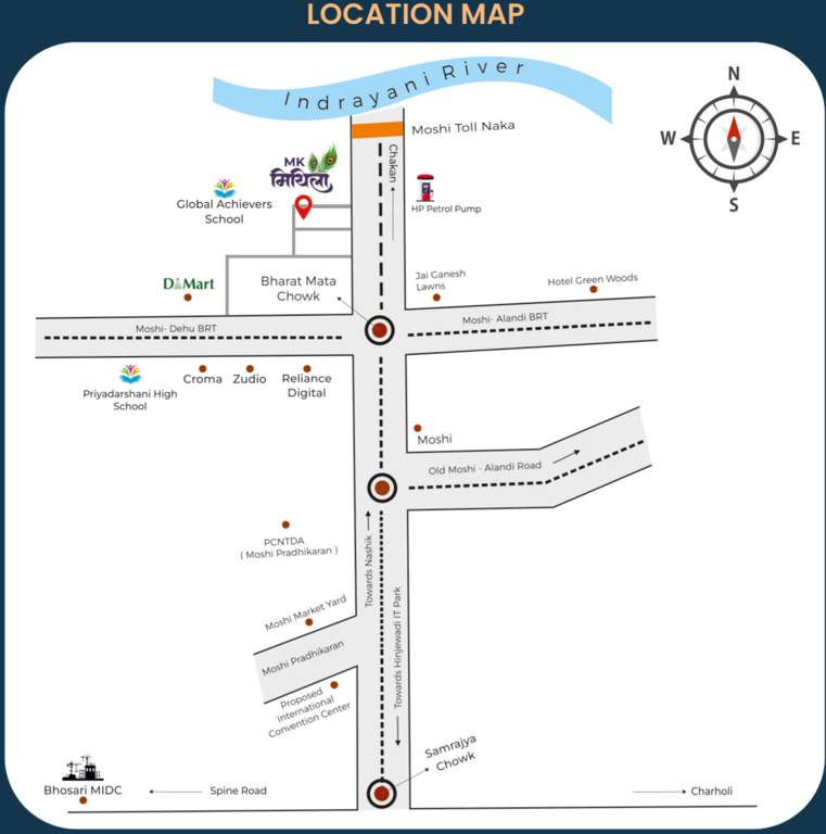  mithila Location Plan