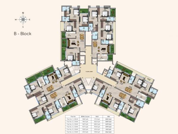  elegance Elegance Block B Cluster Plan