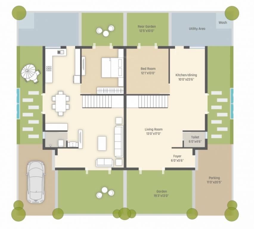 satva villa phase 1 Satva Villa Cluster Plan