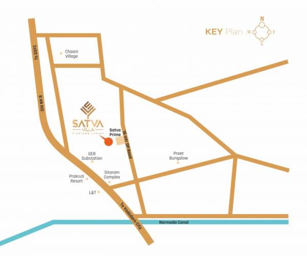  satva-villa-phase-1 Location Plan