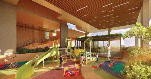 Children's play area one Children's play area