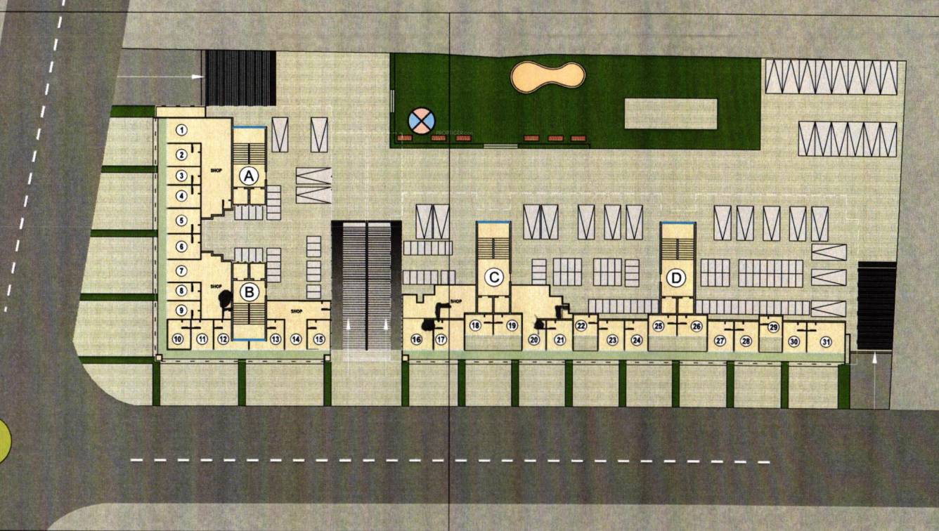 rudra enclave phase 1 Master Plan