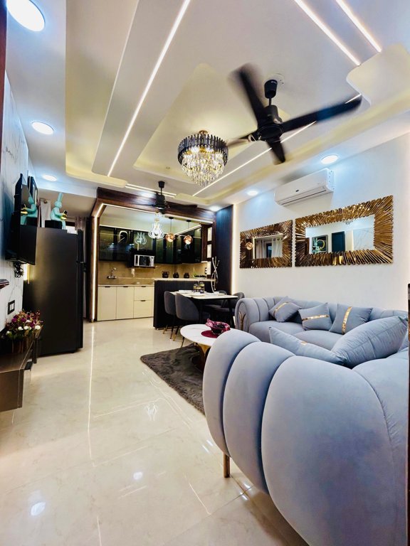 luxurious homes dwarka mor Living Area
