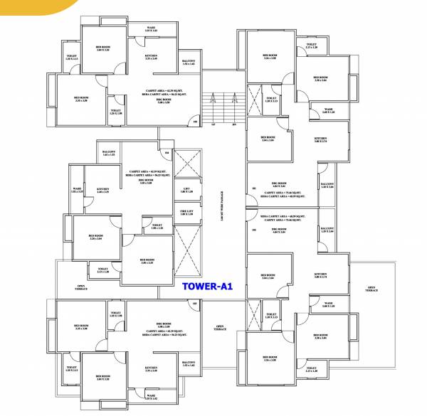  aura-phase-2 Tower A1 Cluster Plan