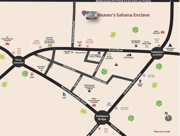  beavers-sahana Location Plan