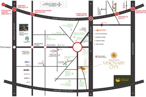  akshita-visionary-city-golden-breeze-phase-4 Location Plan