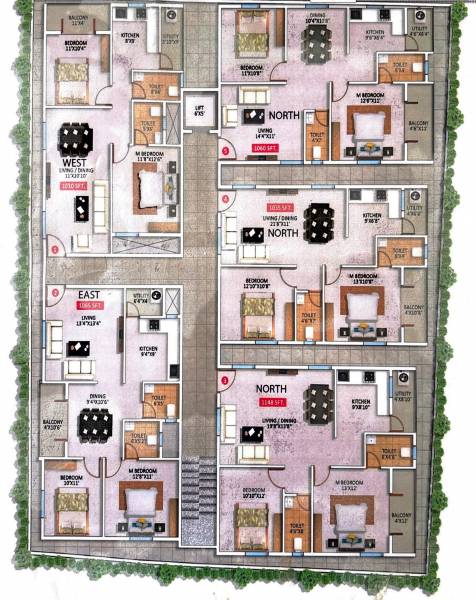  la-casa LA Casa Cluster Plan