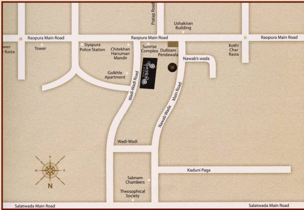 Location Plan dhanlaxmi-avenue-phase-1 Location Plan