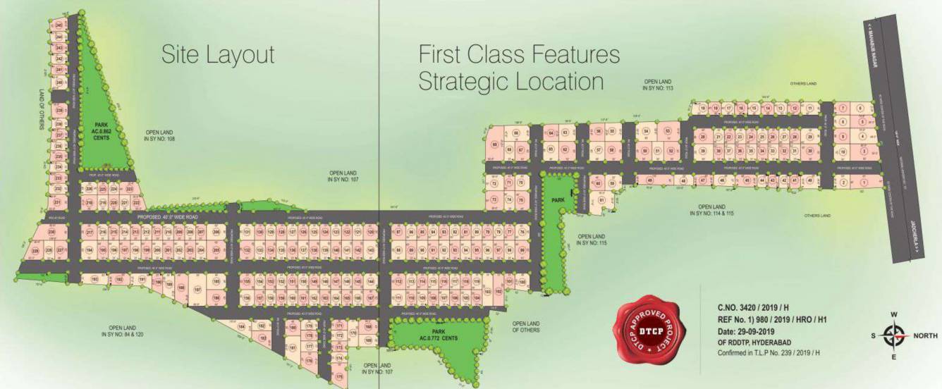 season town phase 1 Layout Plan