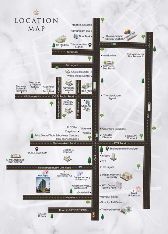 aadhya Location Plan
