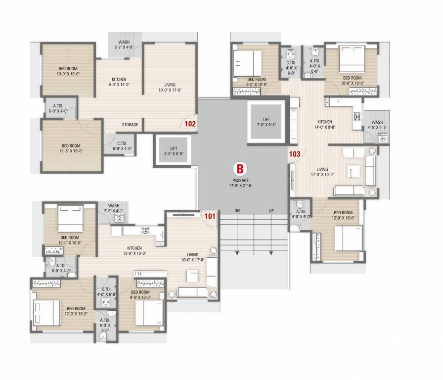  prayosha elitephase 1 B Cluster Plan