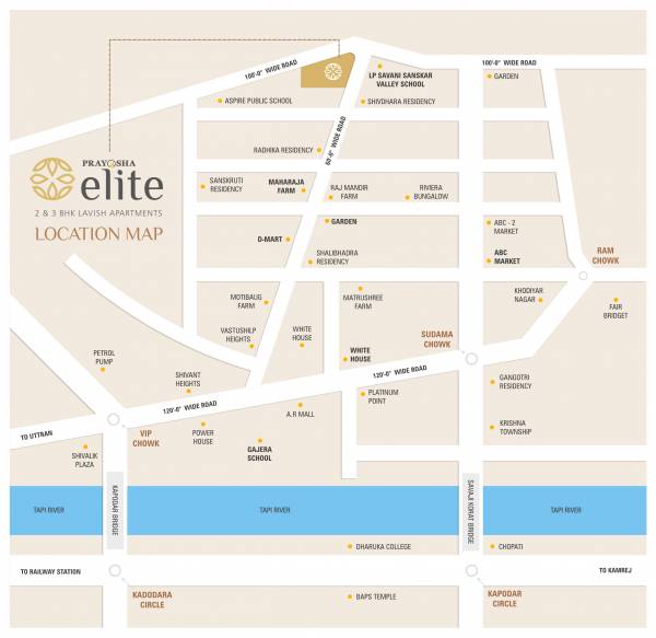  prayosha-elitephase-1 Location Plan