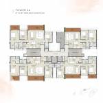 Tower 1 Cluster Plan  blossoms Tower 1 Cluster Plan