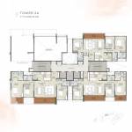 Tower 1 Cluster Plan  blossoms Tower 1 Cluster Plan