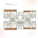 Tower 1 Cluster Plan  blossoms Tower 1 Cluster Plan