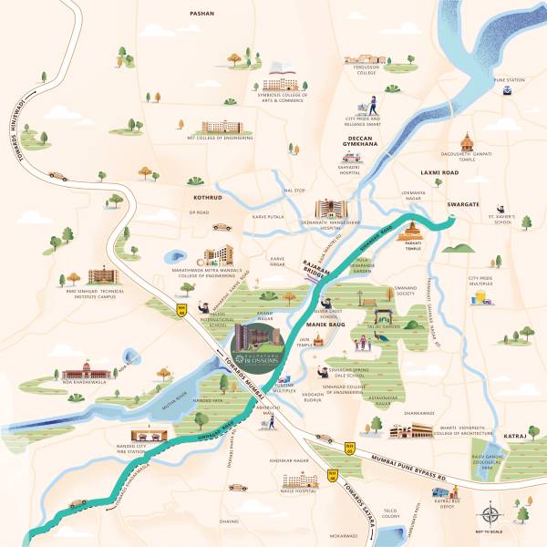  blossoms Location Plan