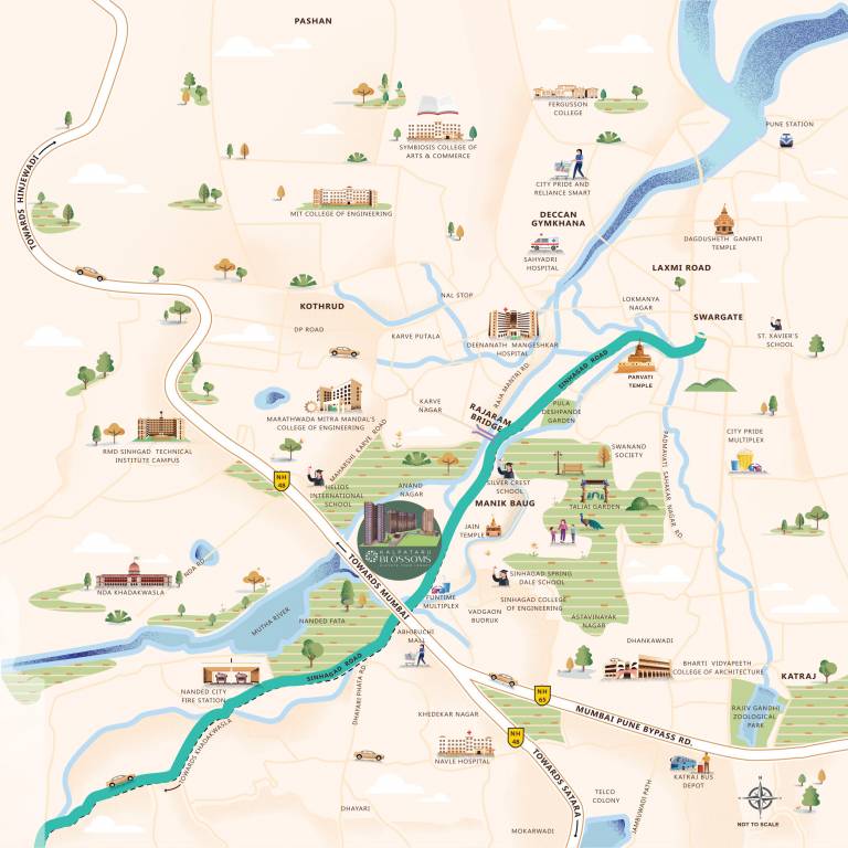  blossoms Location Plan